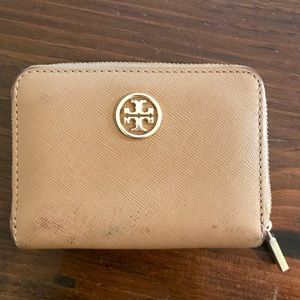 Tory Burch Robinson Zip Coin Wallet